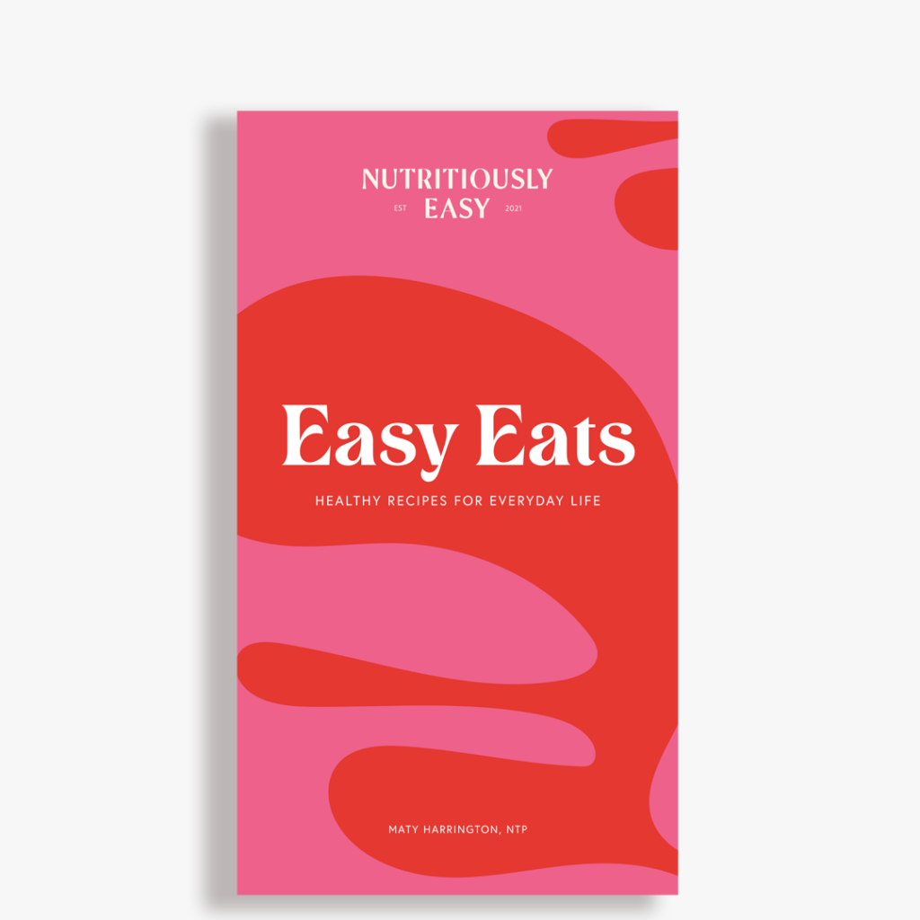 Easy Eats Recipe Ebook Cover