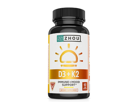 Zhou Vitamin D3 + K2