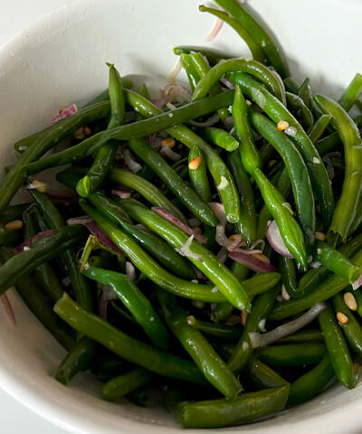 3 Ingredient Green Bean Salad