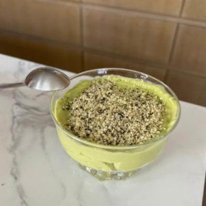 avocado pudding