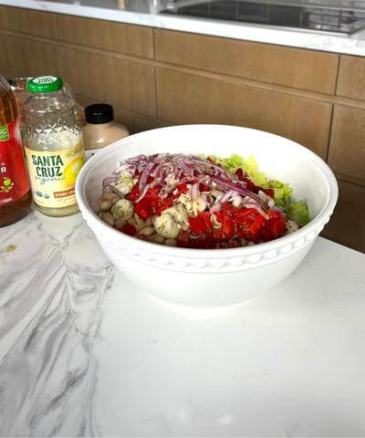 the sub salad recipe