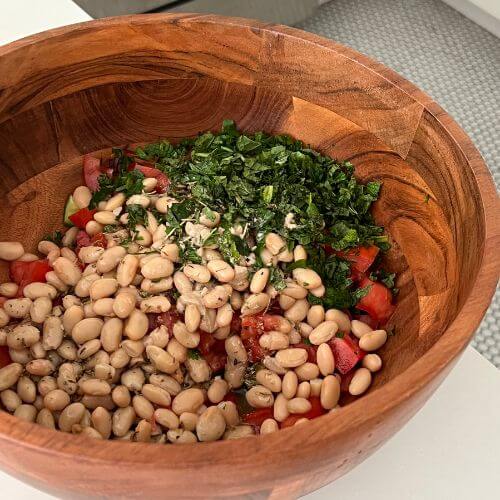 Gut Healthy Mediterranean Salad Nutritiously Easy