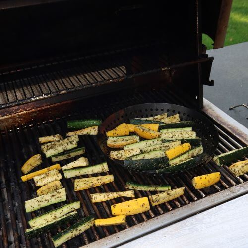 healthy grilled zucchini